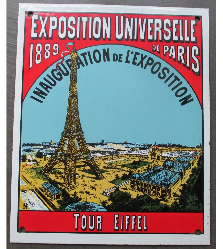 The Eiffel Tower towering over Paris during a golden sunset